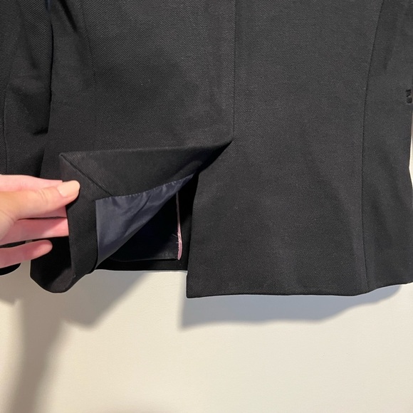 J Crew 365 Going-out Blazer in Stretch Twill Black Size 0 - Picture 5 of 9